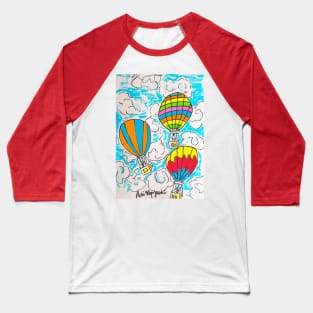 Going up in a Hot Air Ballon Baseball T-Shirt